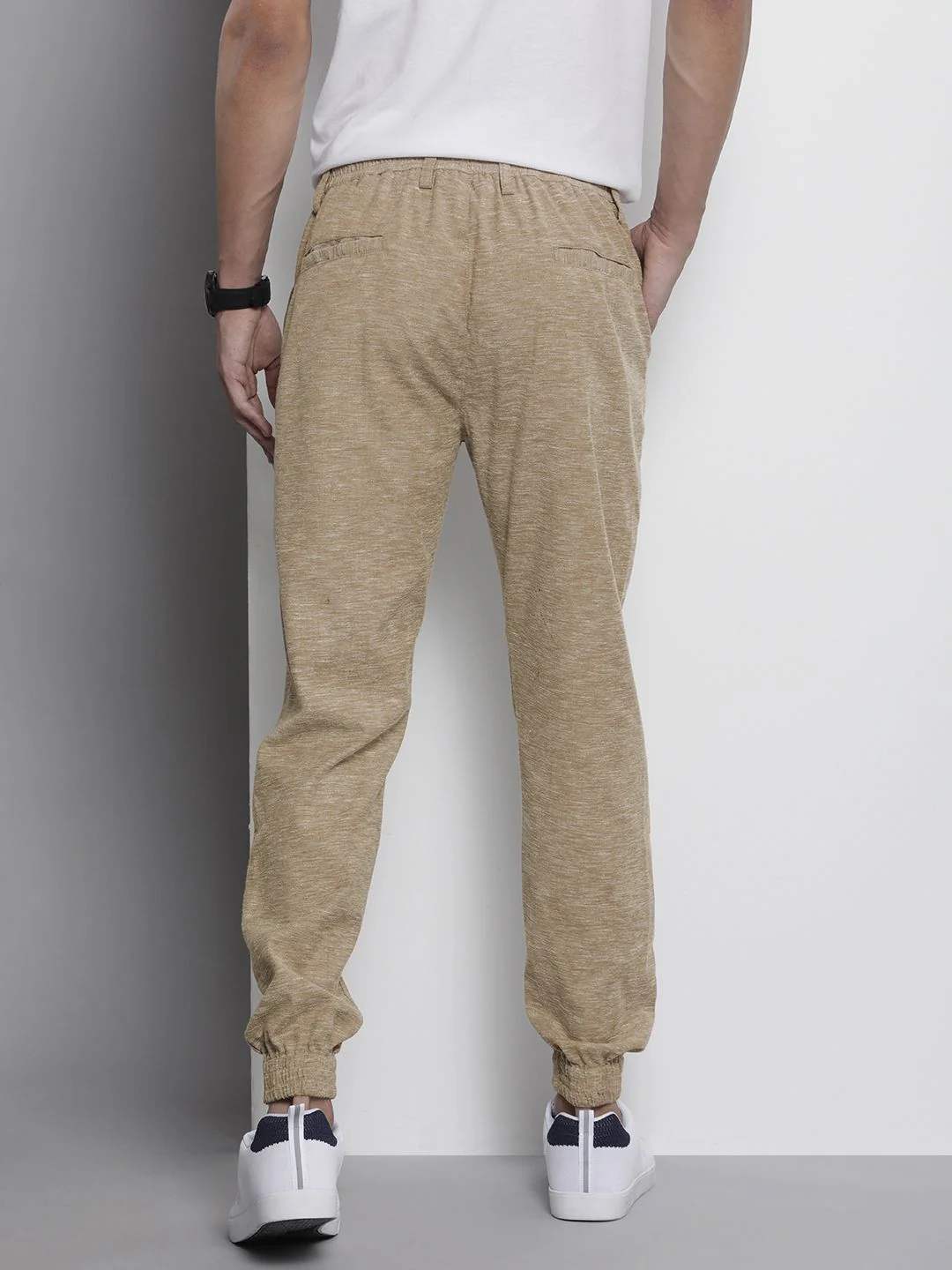 The Indian Garage Co Men Slim Fit Joggers Trousers - Image 5