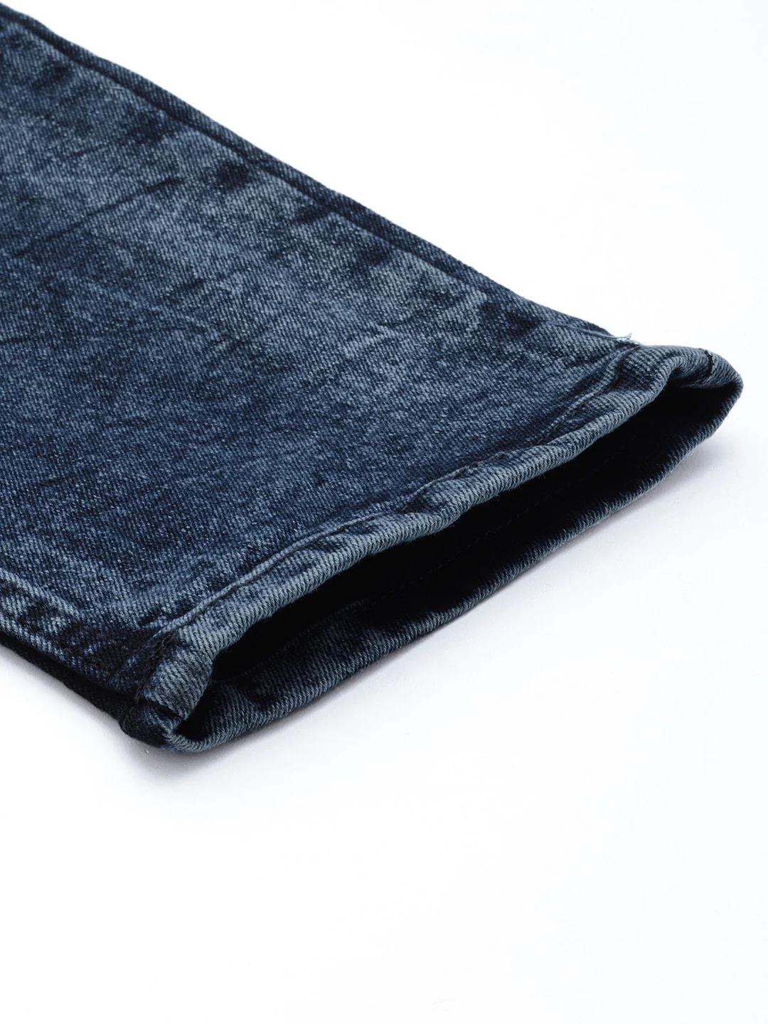 The Indian Garage Co Men Slim Fit Light Fade Stretchable Jeans - Image 7