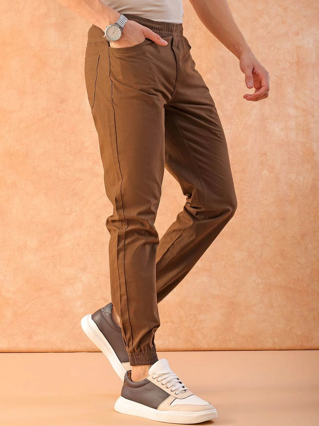 The Indian Garage Co Men Slim Fit Low Distress Jeans - Image 2