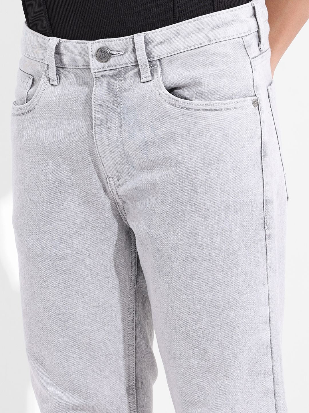 The Indian Garage Co Men Slim Fit Mid-Rise Jeans - Image 6