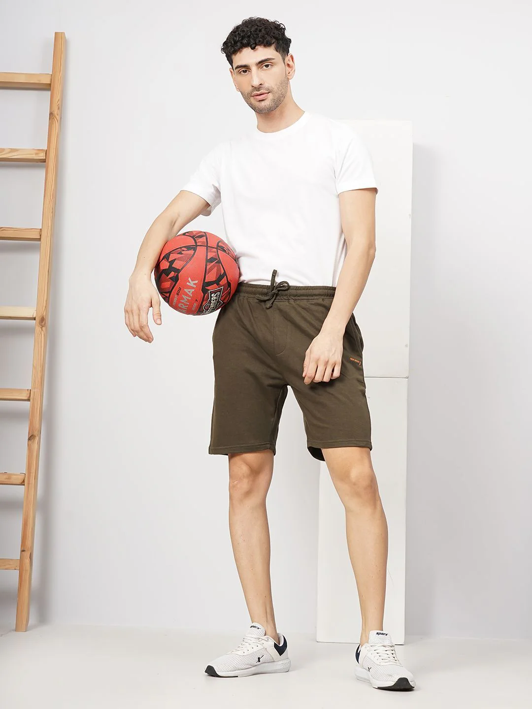 The Indian Garage Co Men Slim Fit Regular Shorts - Image 6