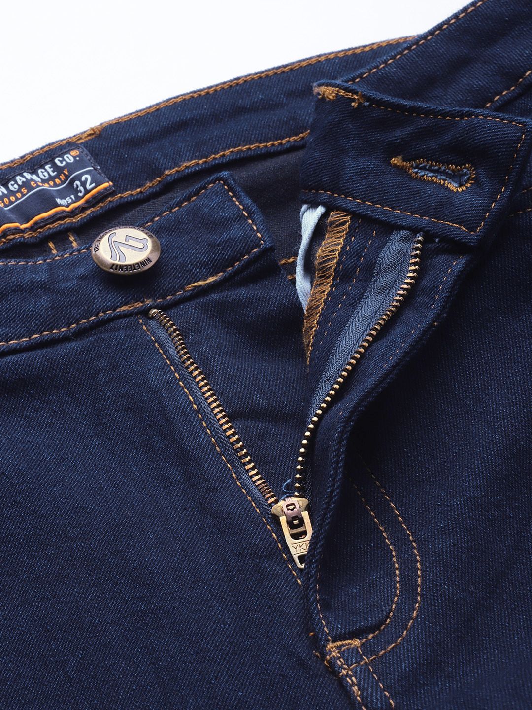 The Indian Garage Co Men Slim Fit Stretchable Jeans - Image 4