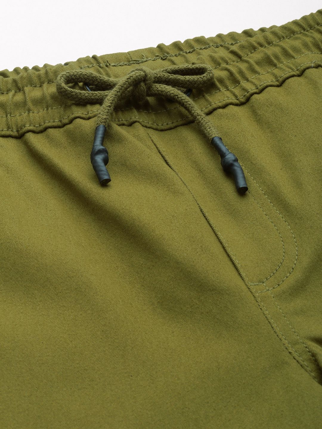 The Indian Garage Co Men Solid Slim Fit Joggers - Image 4