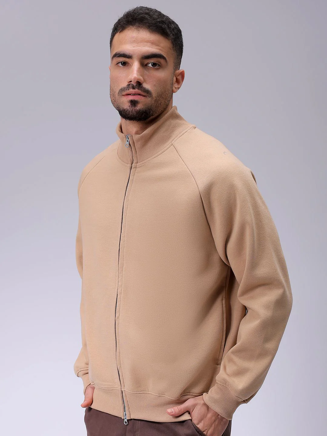 The Indian Garage Co Men Solid Sweatshirt - Image 5