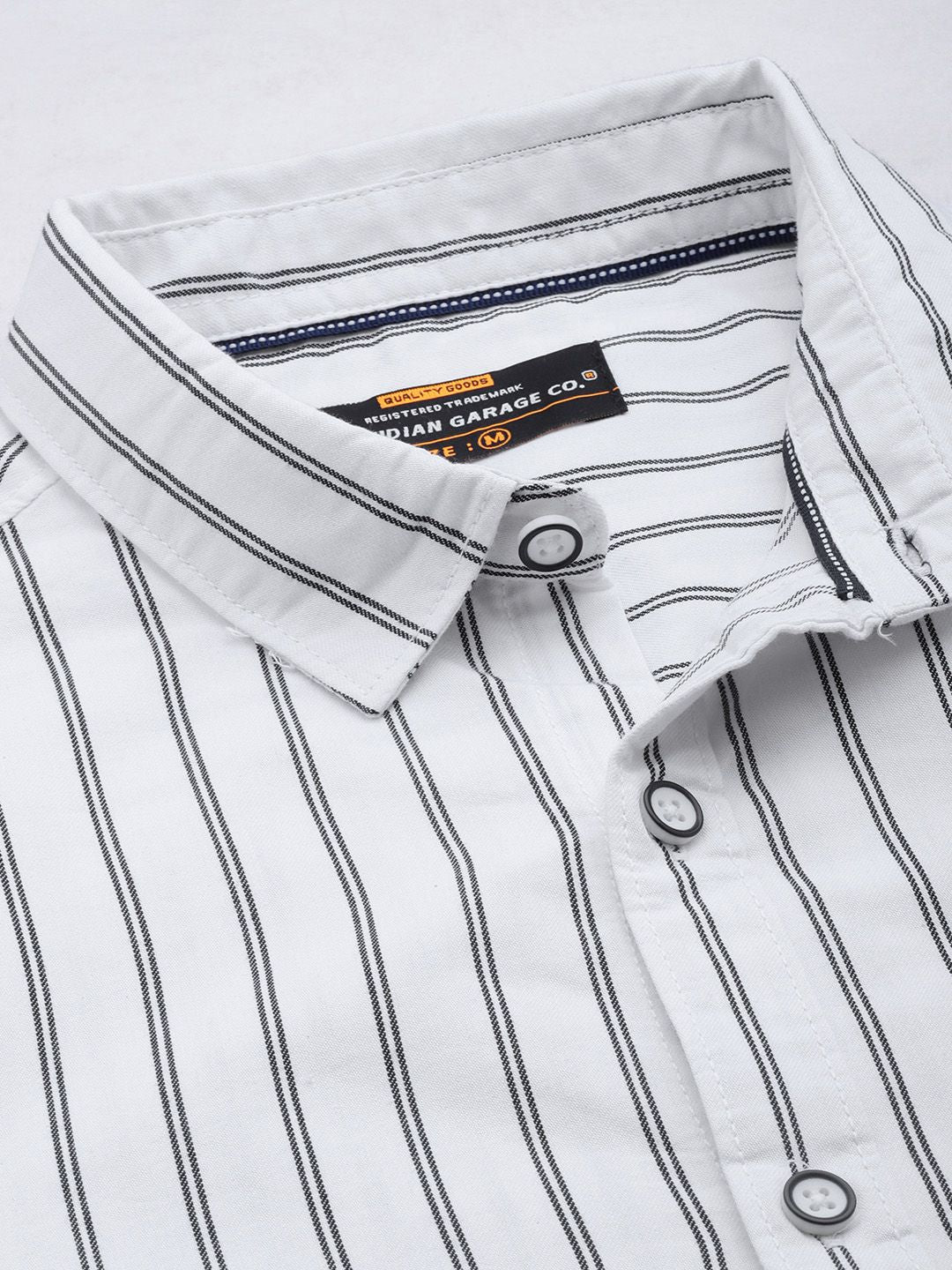 The Indian Garage Co Men Striped Casual Shirt - Image 2