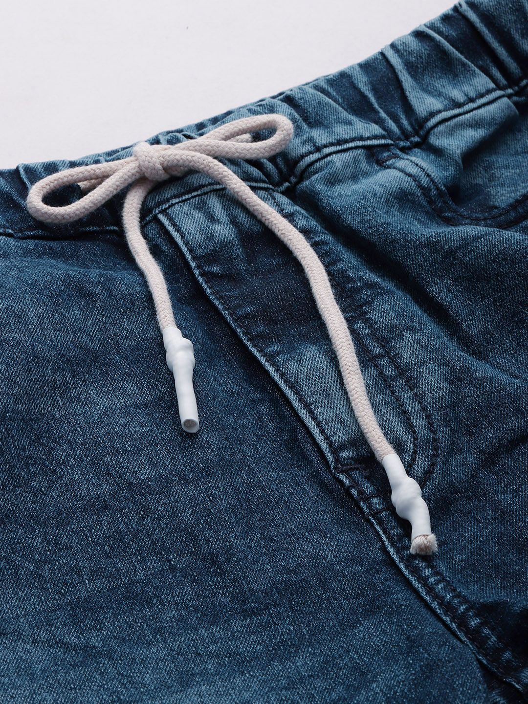 The Indian Garage Co Men Striped Light Fade Joggers - Image 4