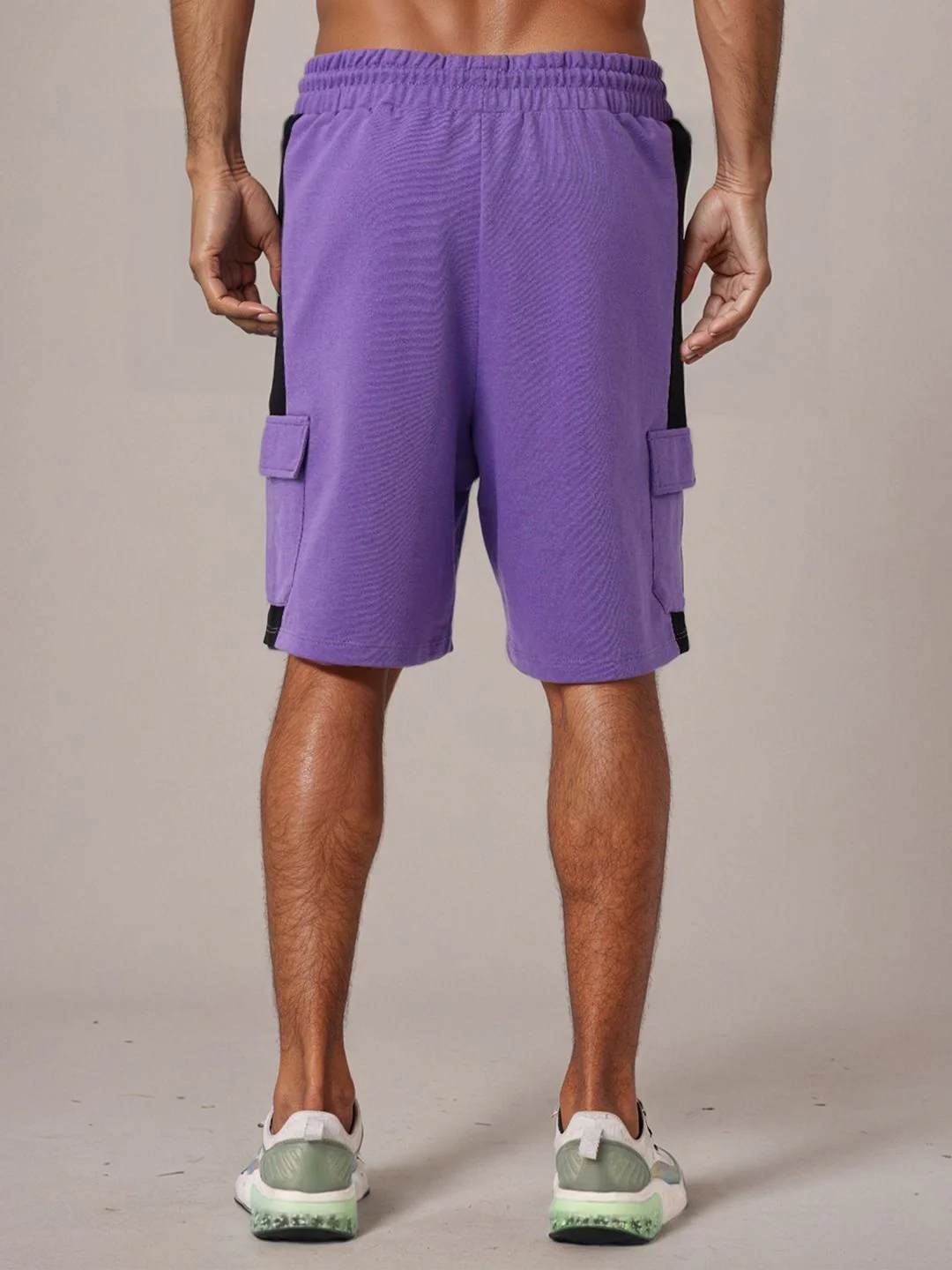 The Indian Garage Co. Men Superman Printed Oversized Fit Shorts - Image 5