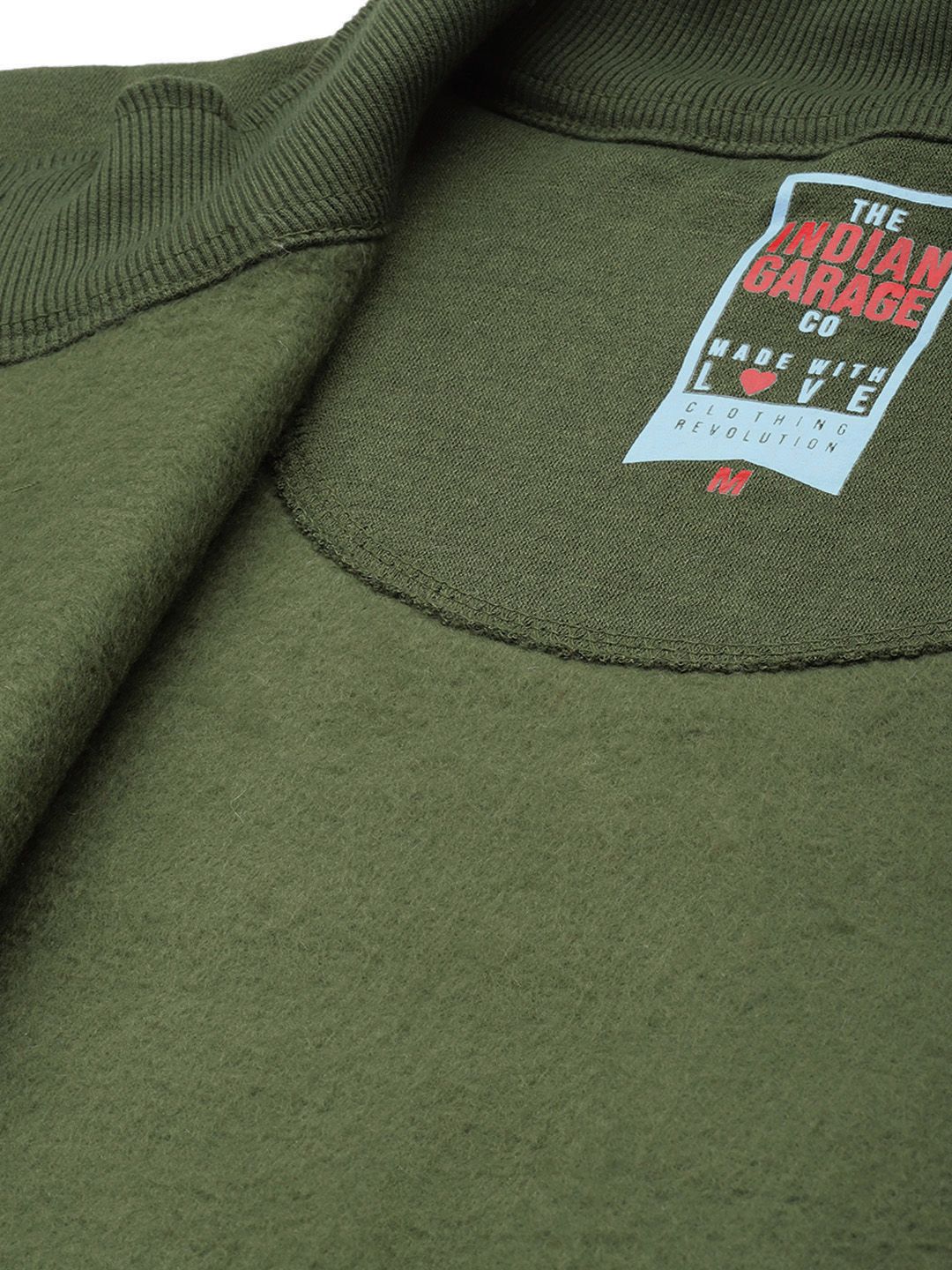 The Indian Garage Co Men Sweatshirt with Printed Detail - Image 7