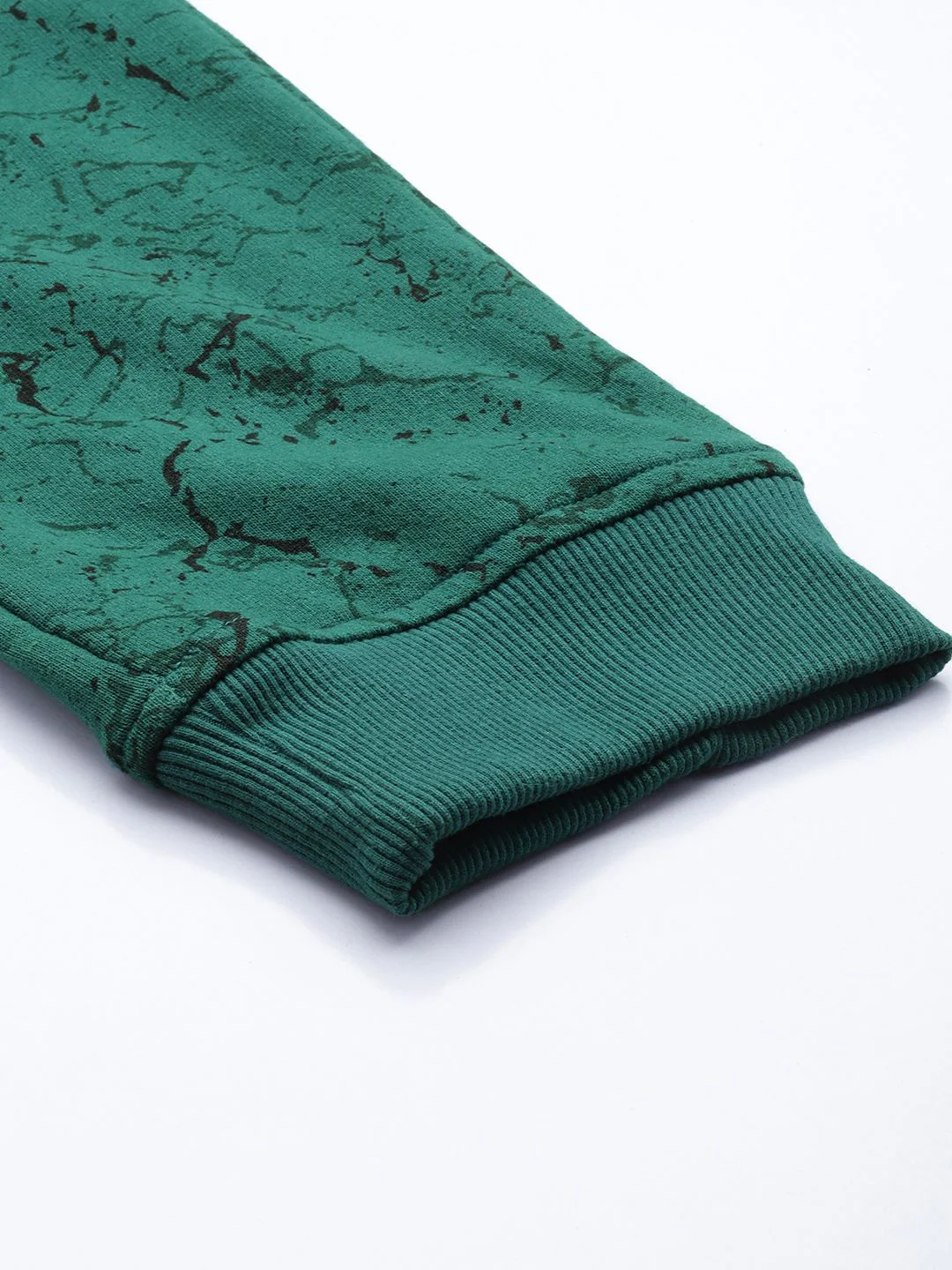 The Indian Garage Co Men Textured Slim Fit Joggers - Image 7