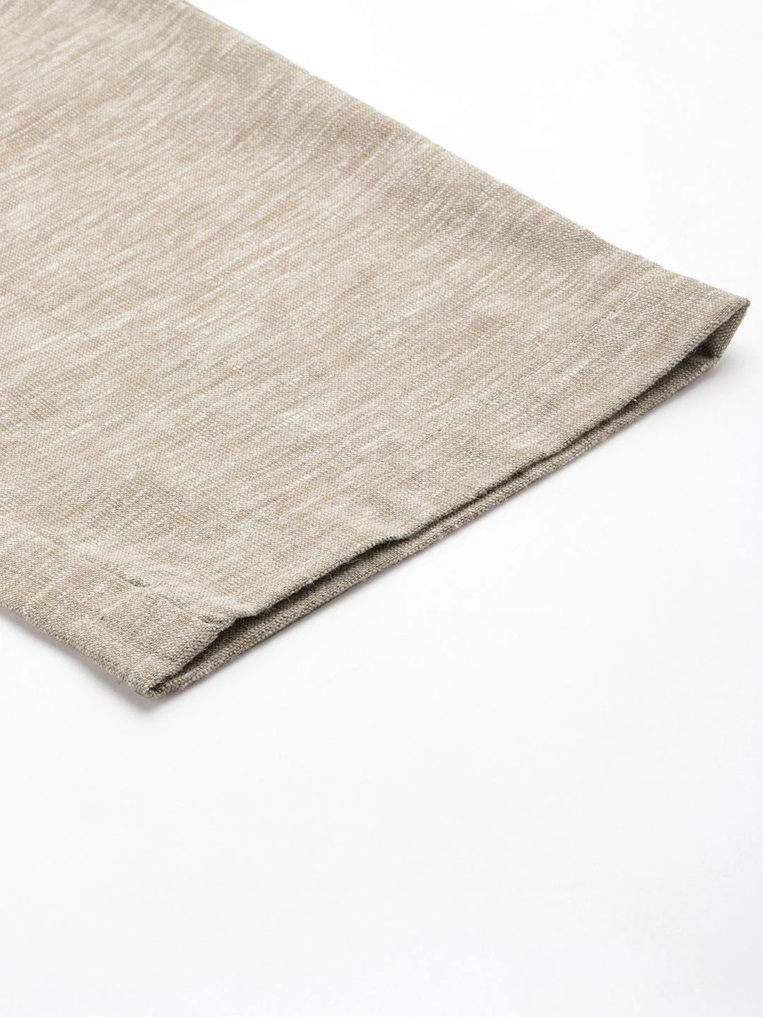 The Indian Garage Co Men Textured Slim Fit Trousers - Image 7