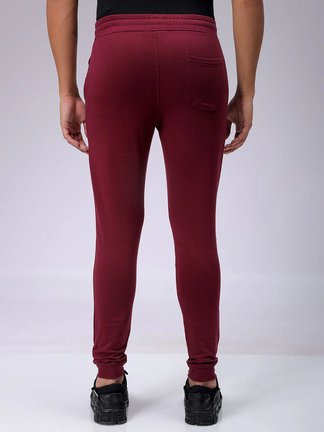 The Indian Garage Co Men Typography Mid Rise Joggers - Image 5