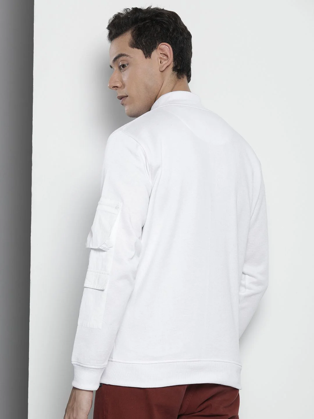 The Indian Garage Co Men White Printed Sweatshirt - Image 5