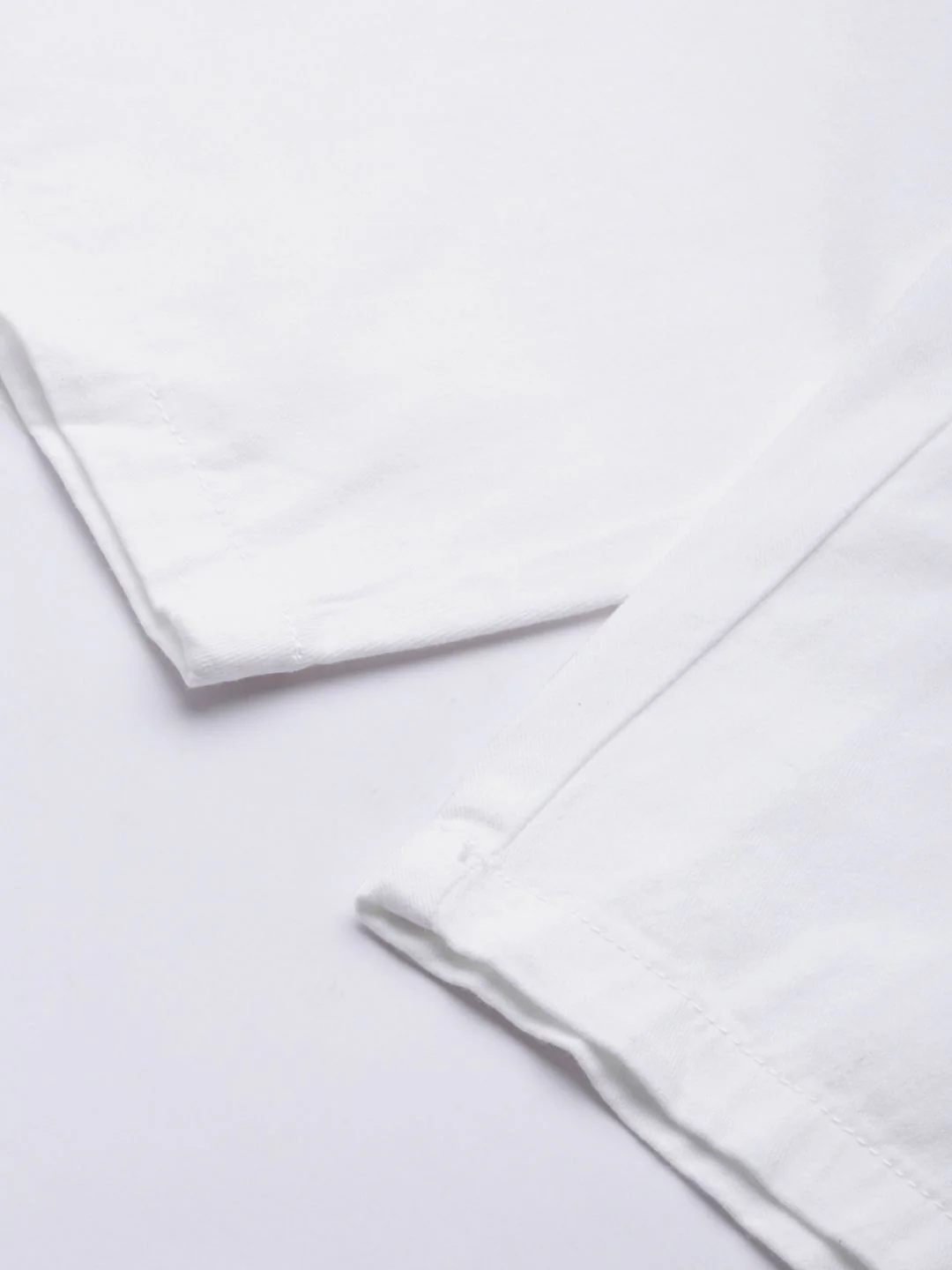 The Indian Garage Co Men White Slim Fit Cotton Chino Shorts - Image 7