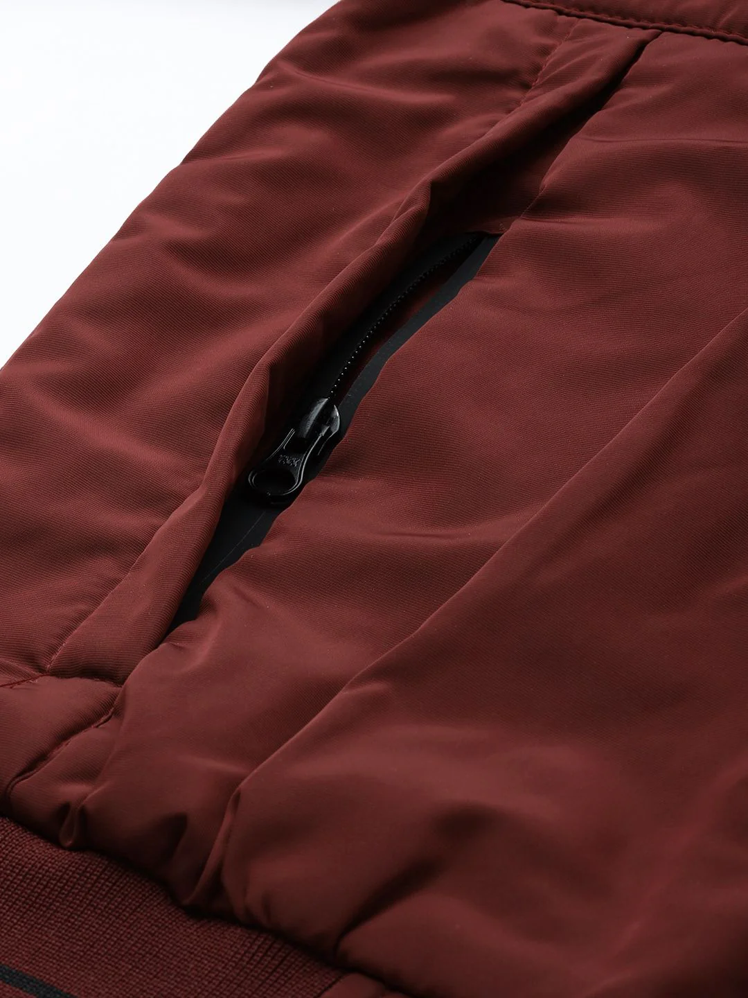 The Indian Garage Co Men Zip-Front Bomber Jacket with Insert Pockets - Image 6