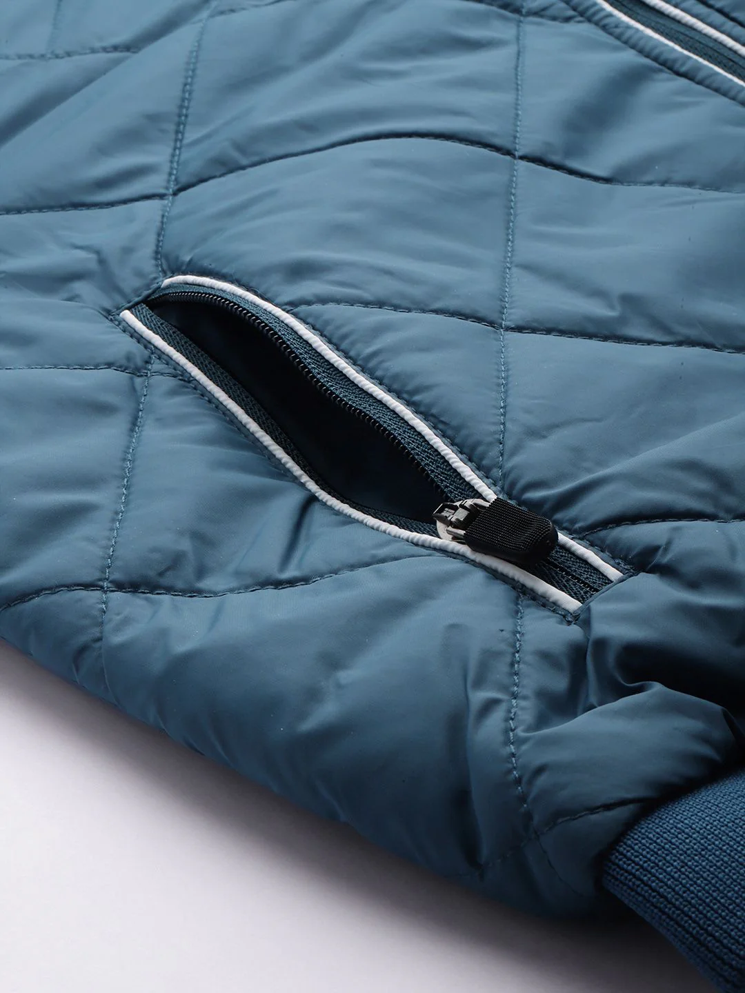 The Indian Garage Co Men Zip-Front Hooded Puffer Jacket - Image 6