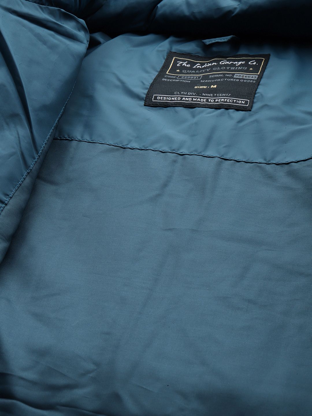 The Indian Garage Co Men Zip-Front Hooded Puffer Jacket - Image 7