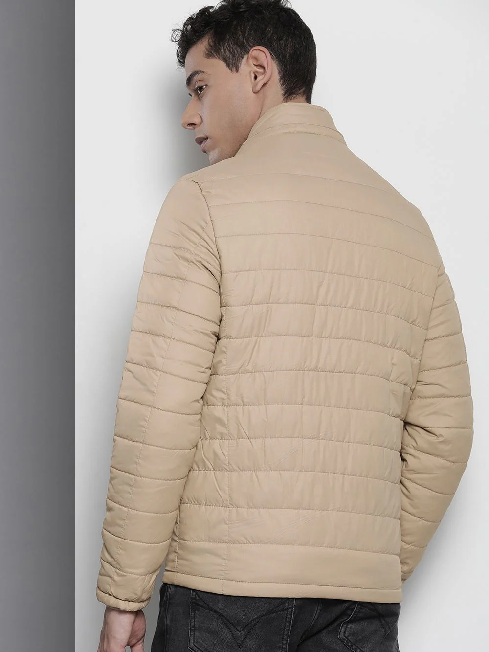 The Indian Garage Co Men Zip- Front Puffer Jacket with Detachable Hood - Image 5