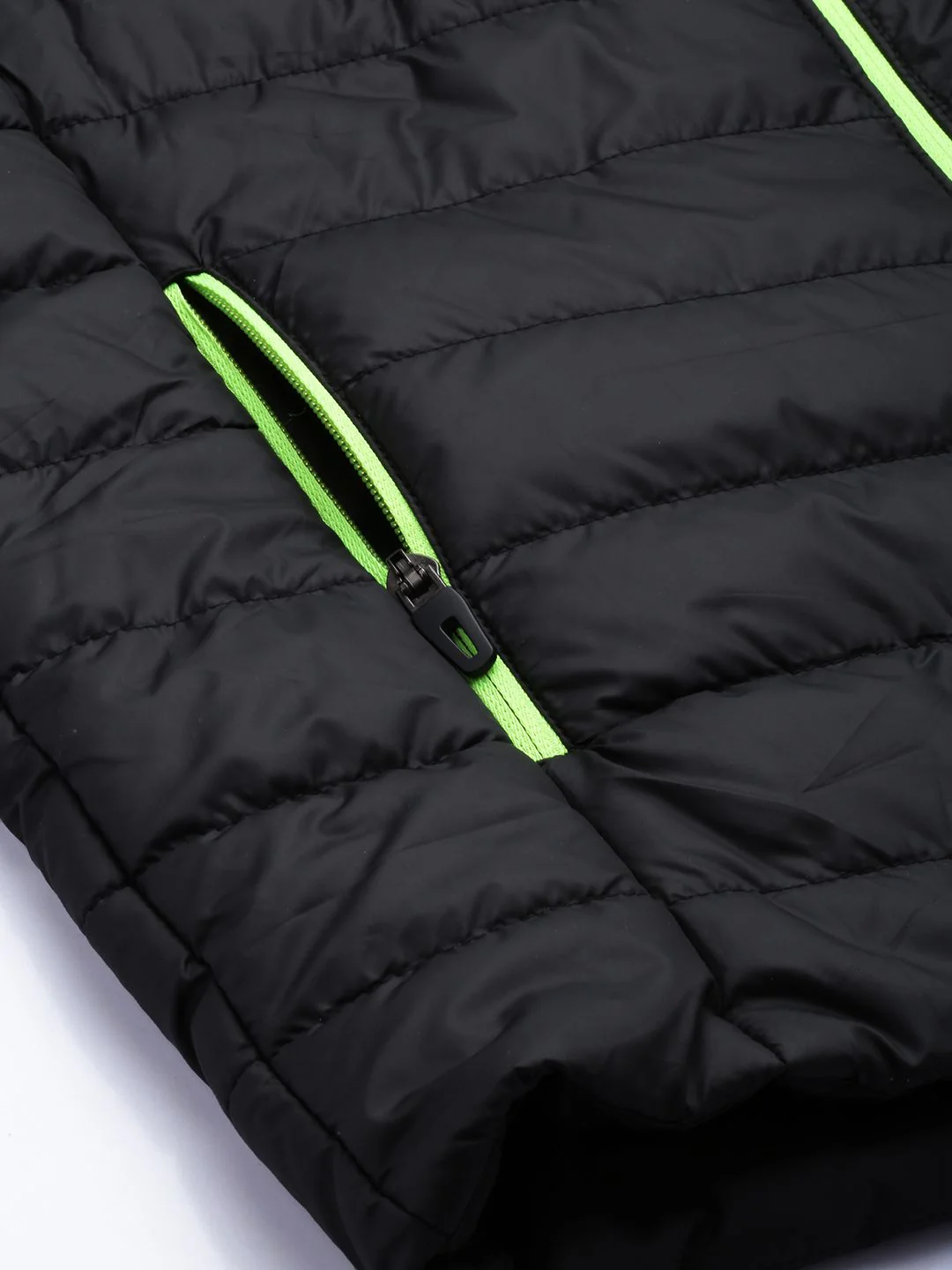 The Indian Garage Co Men Zip-Front Puffer Jacket with Detachable Hood - Image 6