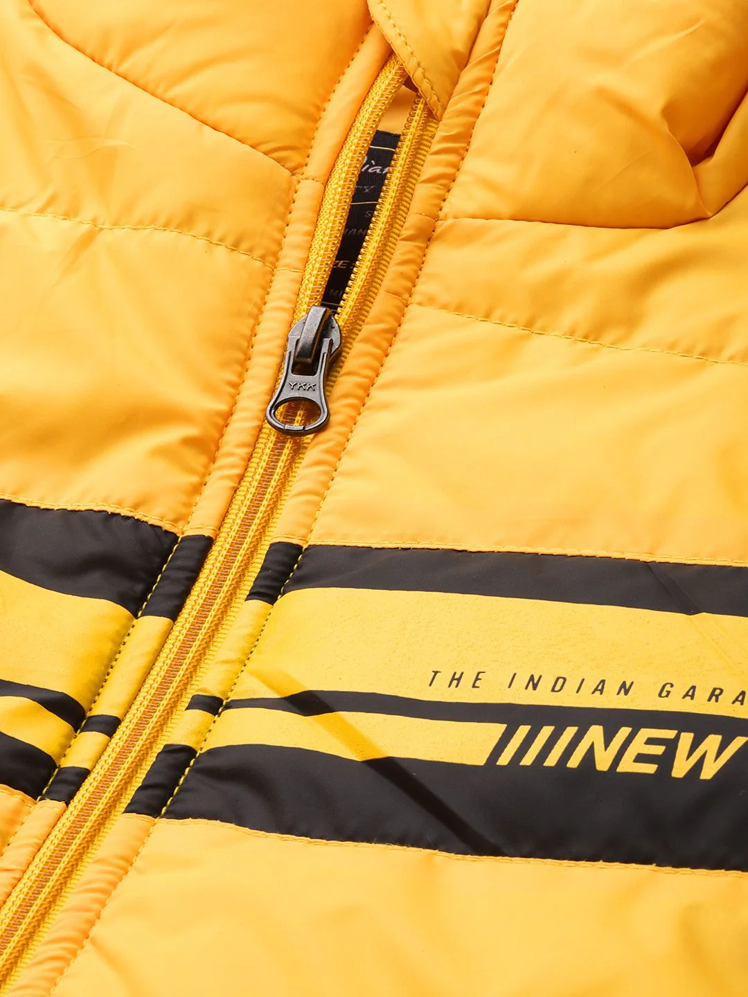 The Indian Garage Co Men Zip-Front Slim Fit Bomber Jacket - Image 2
