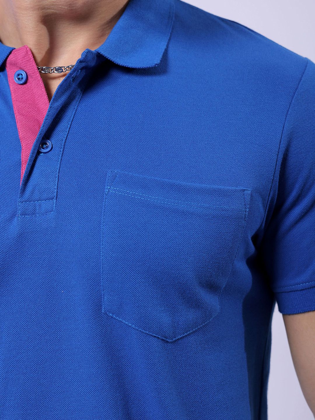 The Indian Garage Co Pack Of 2 Polo Collar Pockets T-shirt - Image 7
