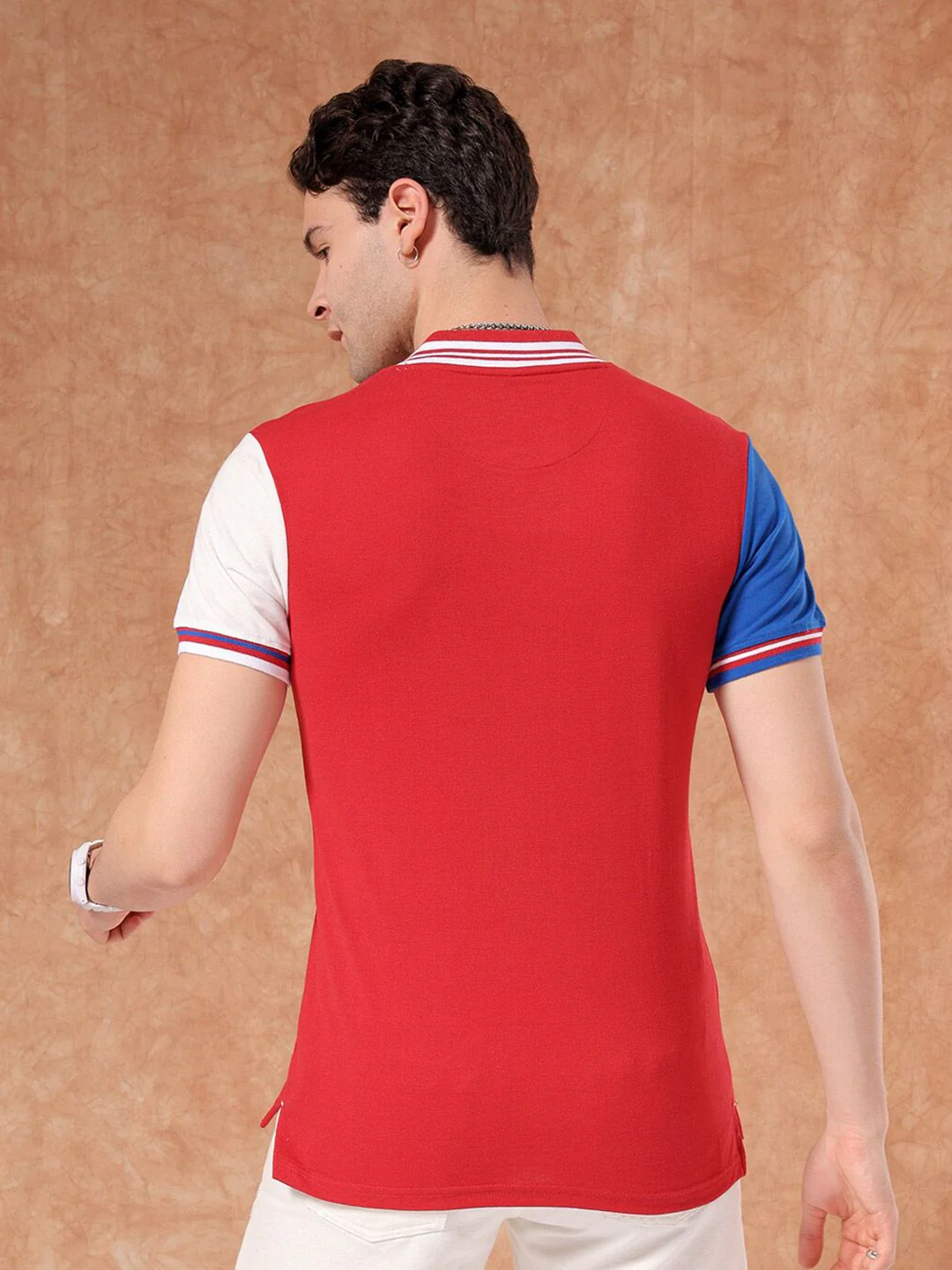 The Indian Garage Co Red Typography Printed T-shirt - Image 5