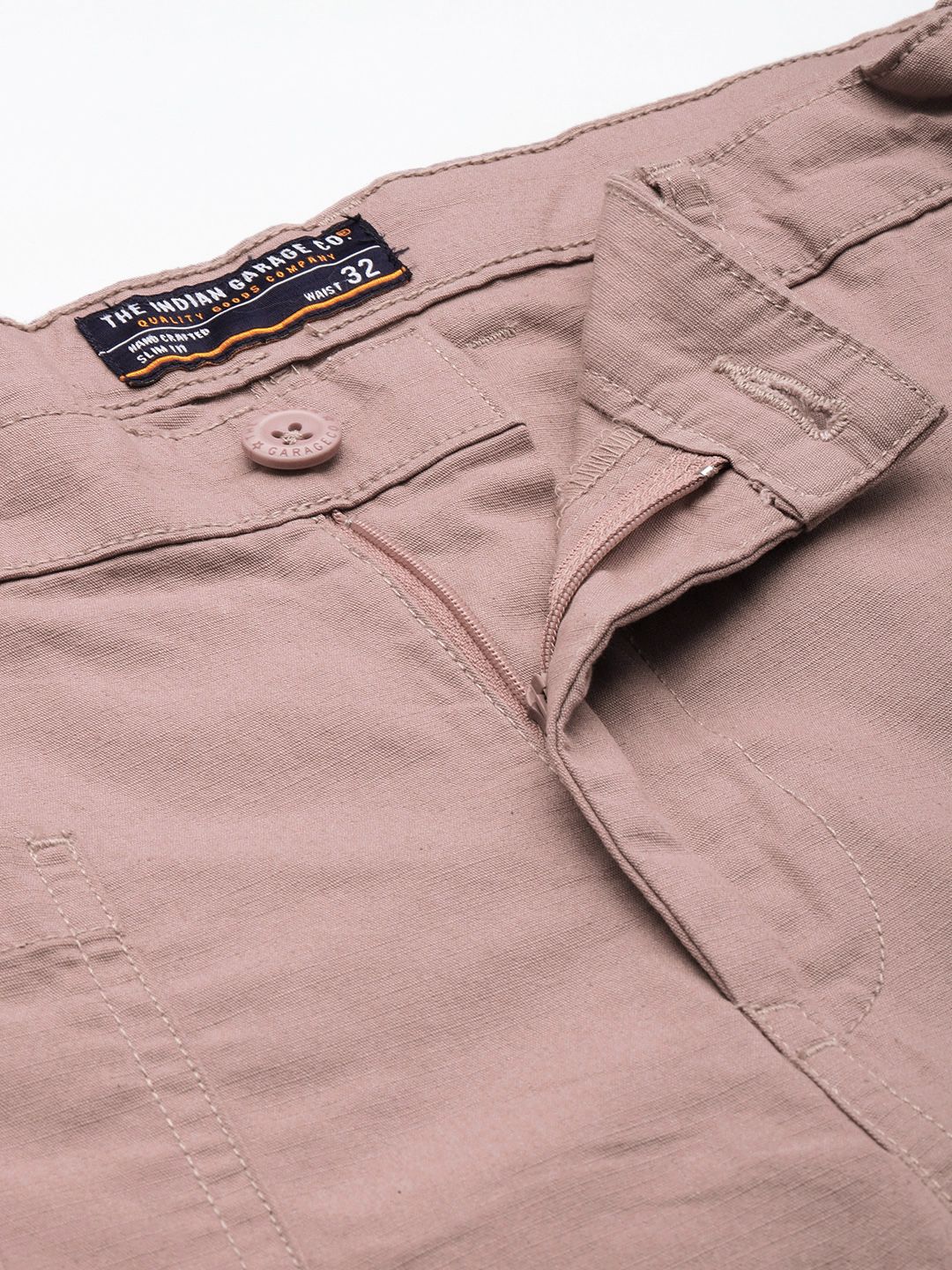 The Indian Garage Co Relaxed Regular Fit Chinos Trousers - Image 4
