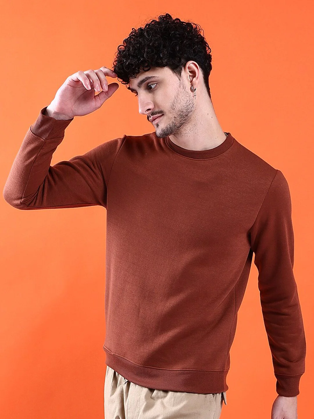 The Indian Garage Co Round Neck Long Sleeves Sweatshirt - Image 3