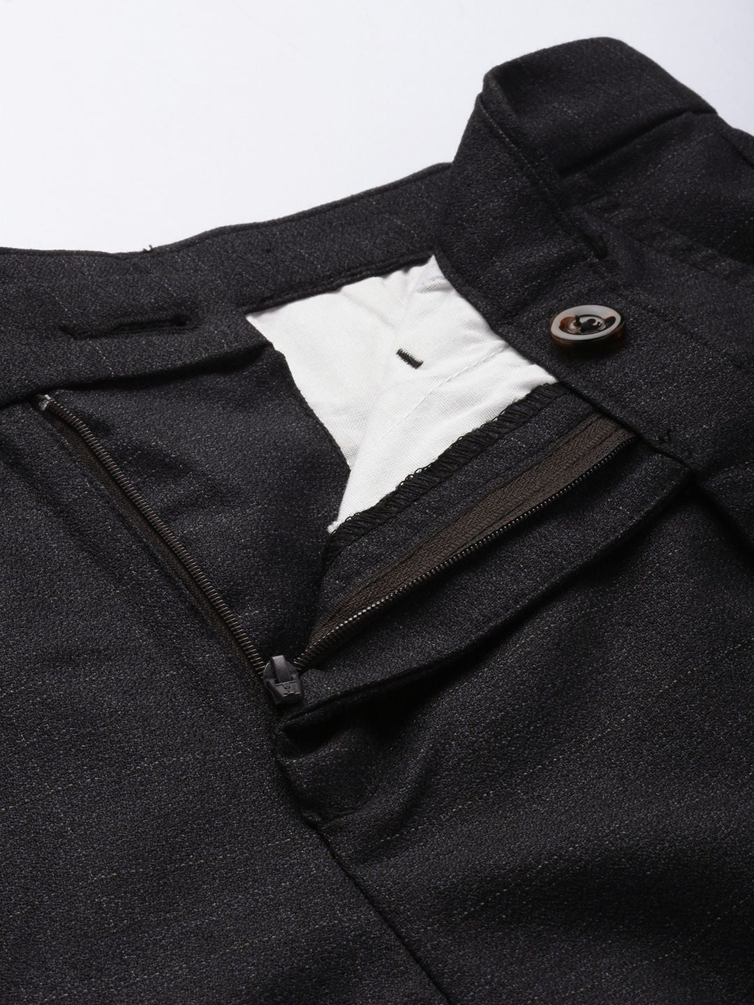 The Indian Garage Co Self Design Regular Fit Chinos Trousers - Image 4