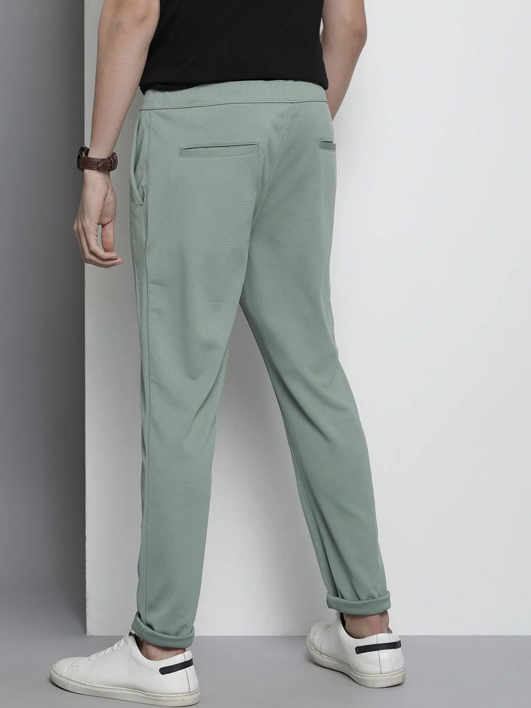 The Indian Garage Co Slim Fit Chinos Trousers - Image 3