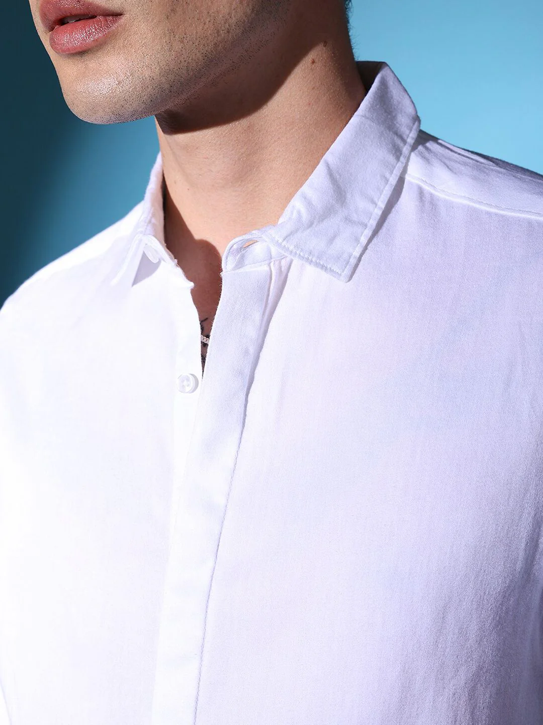 The Indian Garage Co Slim Fit Opaque Graphic Printed Cotton Party Shirt - Image 2