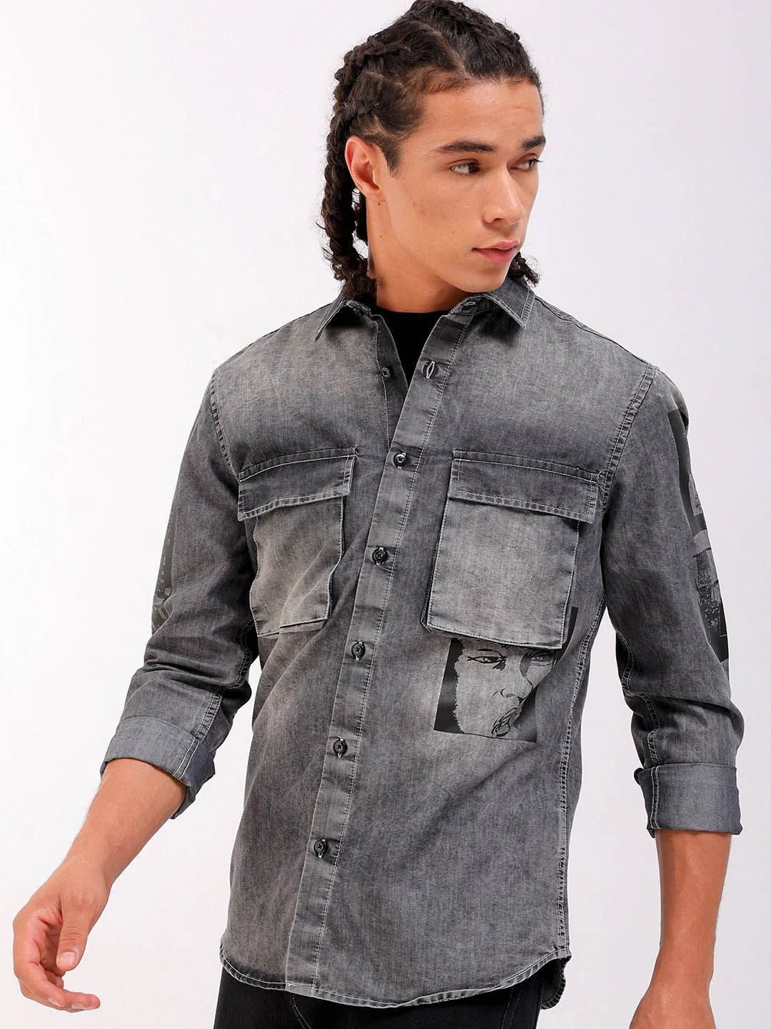 The Indian Garage Co Spread Collar Casual Shirt - Image 5