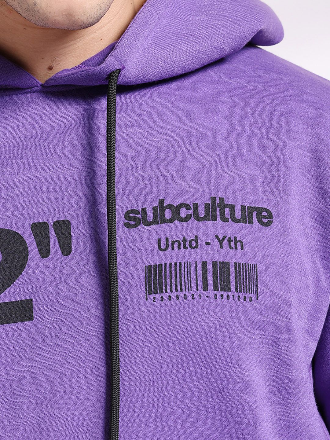 The Indian Garage Co Typography Printed Hooded Pullover Sweatshirt - Image 2