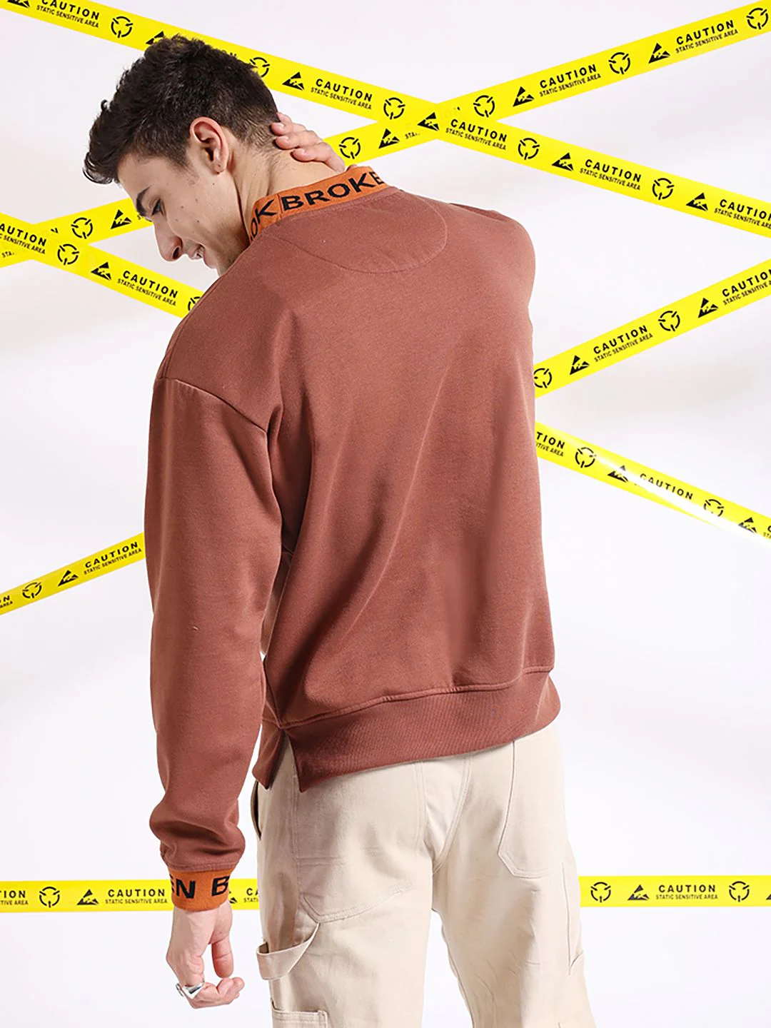 The Indian Garage Co Typography Printed Pullover - Image 5