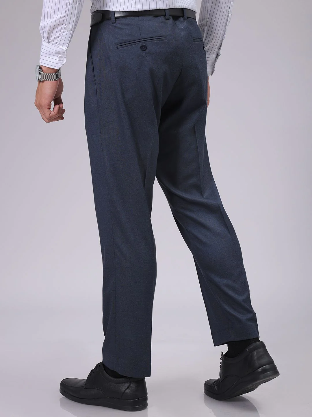 The Indian Garage Co. X Luxe Men Formal Trousers - Image 3