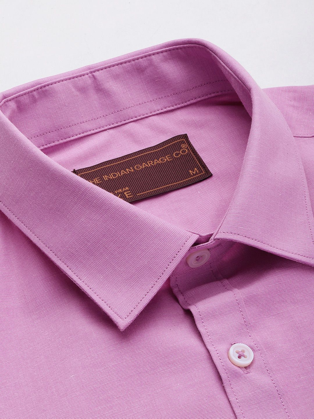 The Indian Garage Co. X Luxe Men Slim Fit Cotton Formal Shirt - Image 2