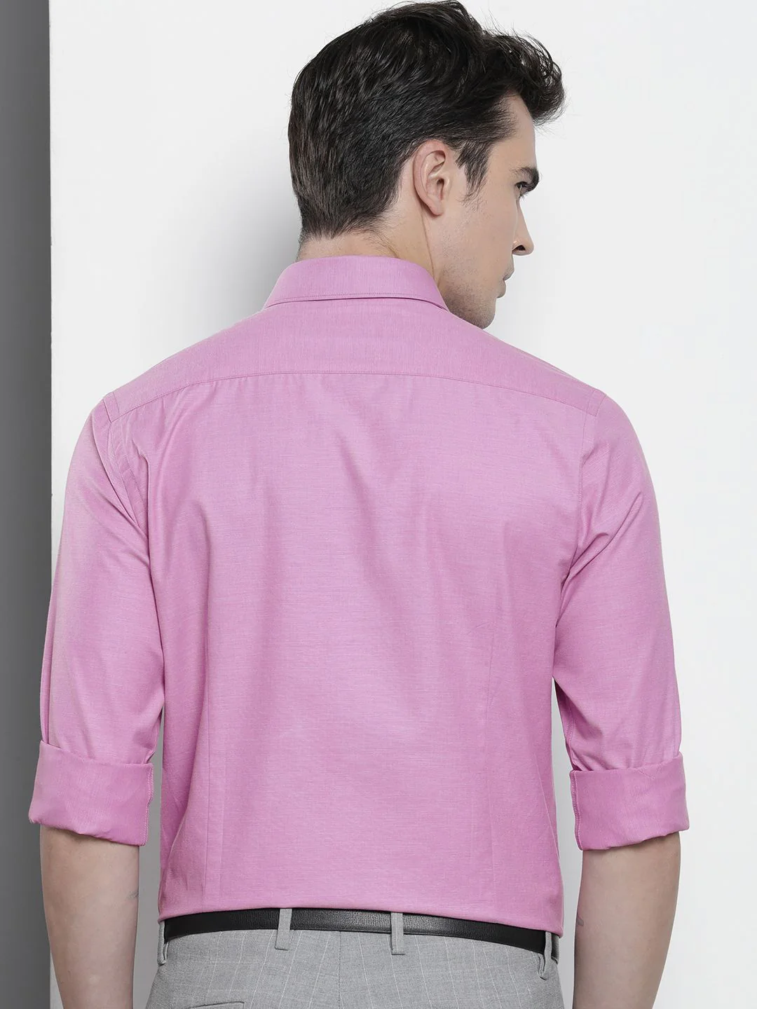 The Indian Garage Co. X Luxe Men Slim Fit Cotton Formal Shirt - Image 4
