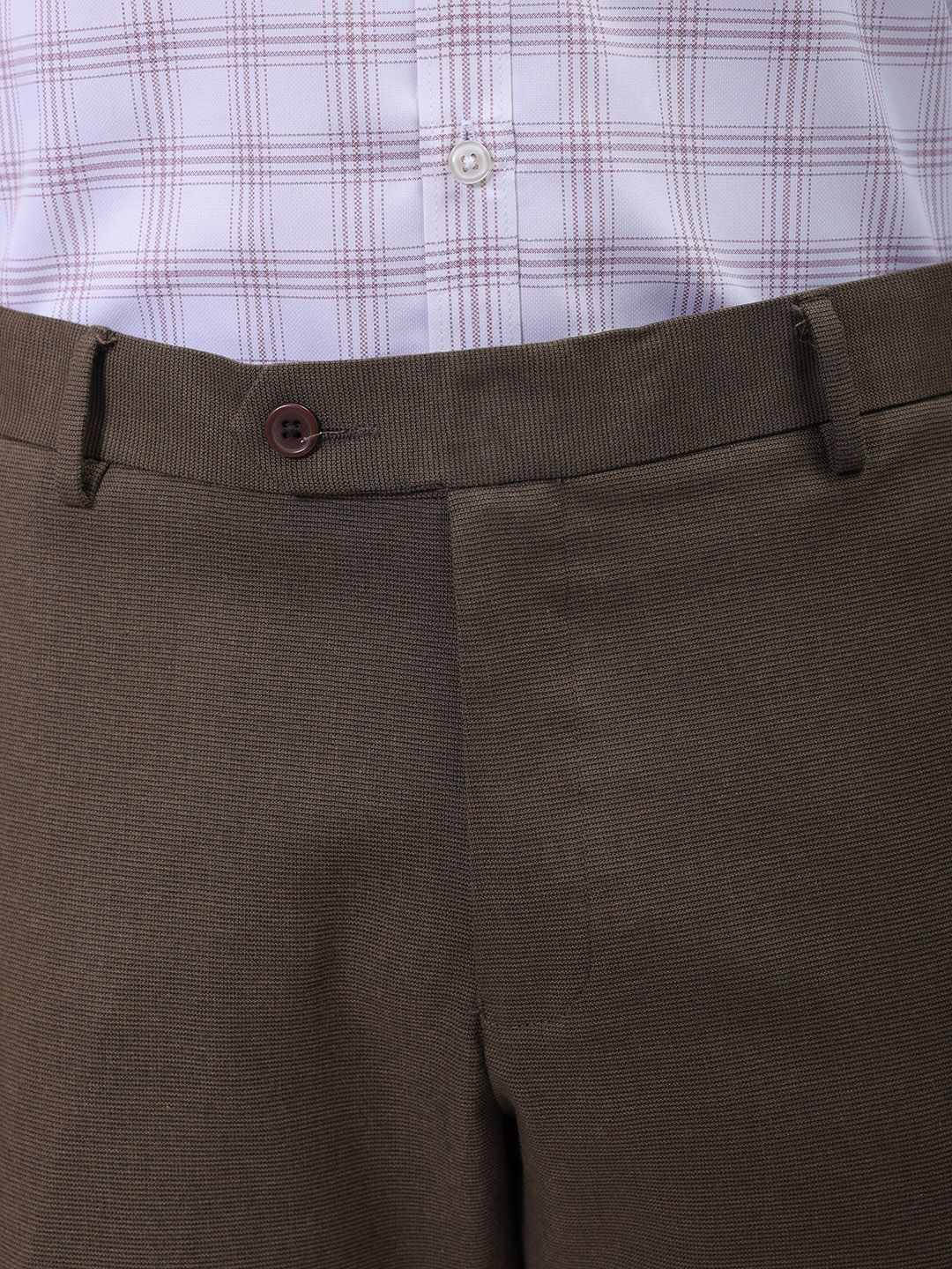 The Indian Garage Co. X Luxe Men Slim Fit Formal Trousers - Image 4