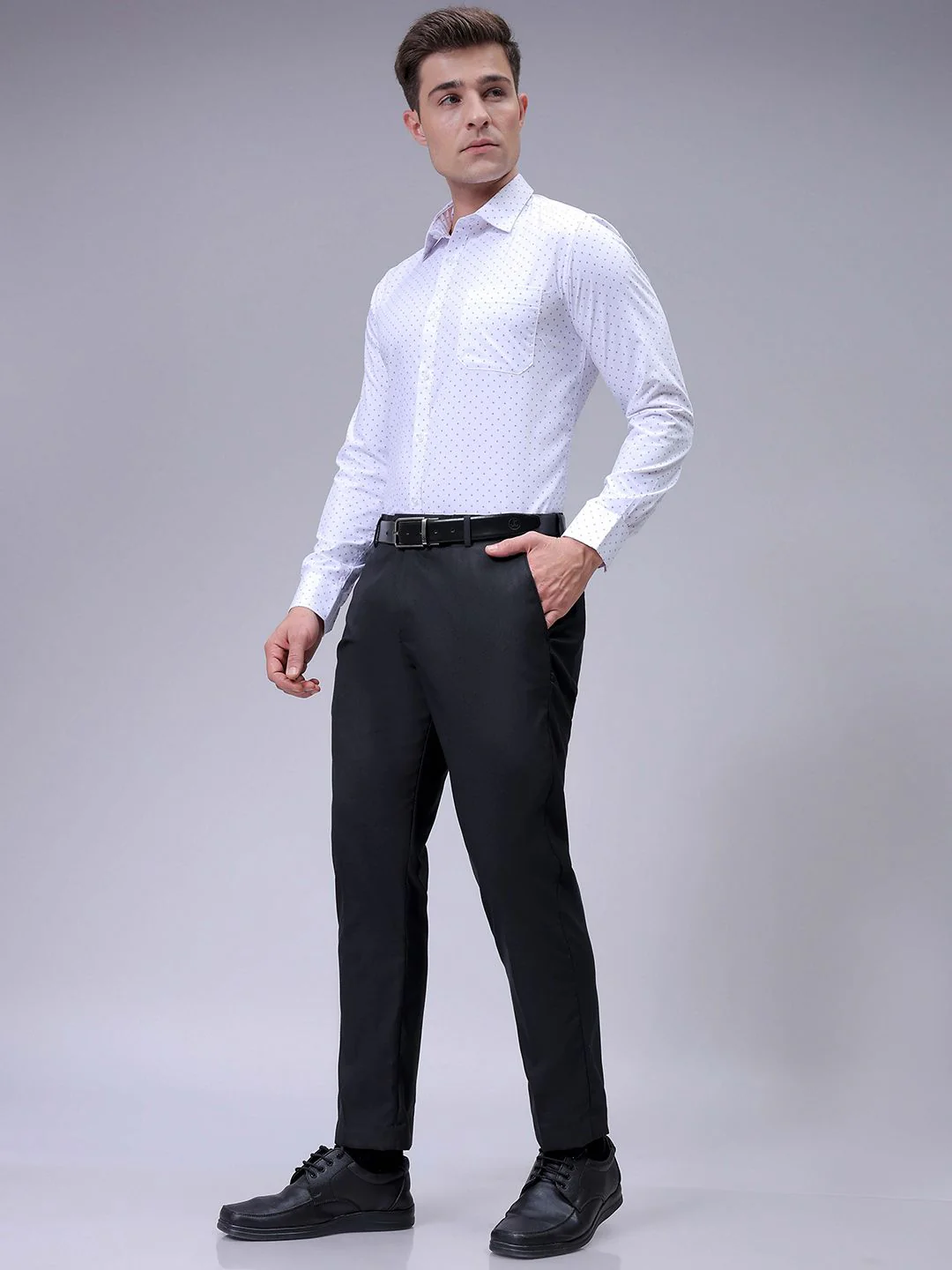 The Indian Garage Co. X Luxe Men Slim Fit Trousers - Image 5