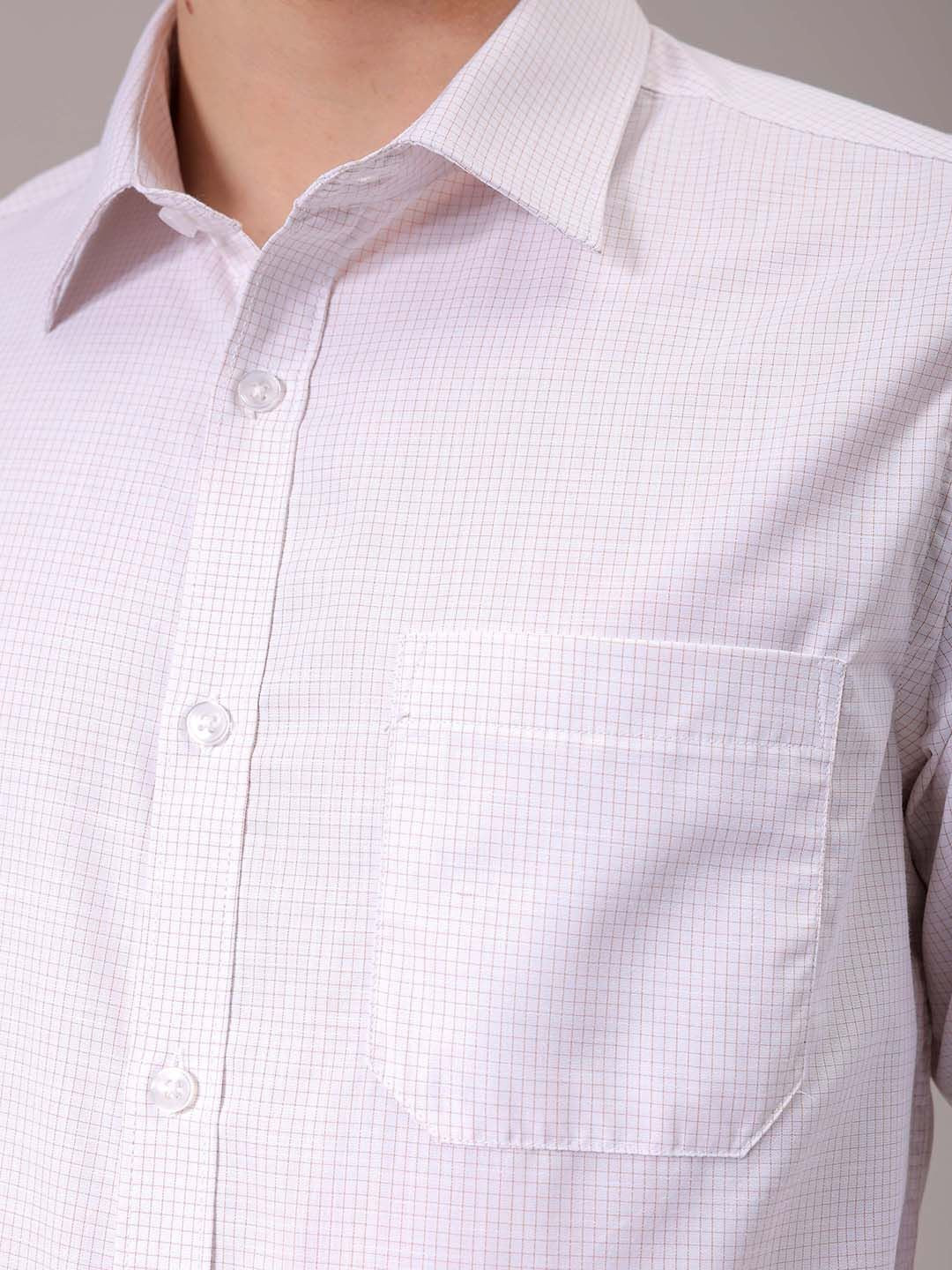 The Indian Garage Co. X Luxe Men Spread Collar Solid Slim Fit Formal Shirt - Image 3
