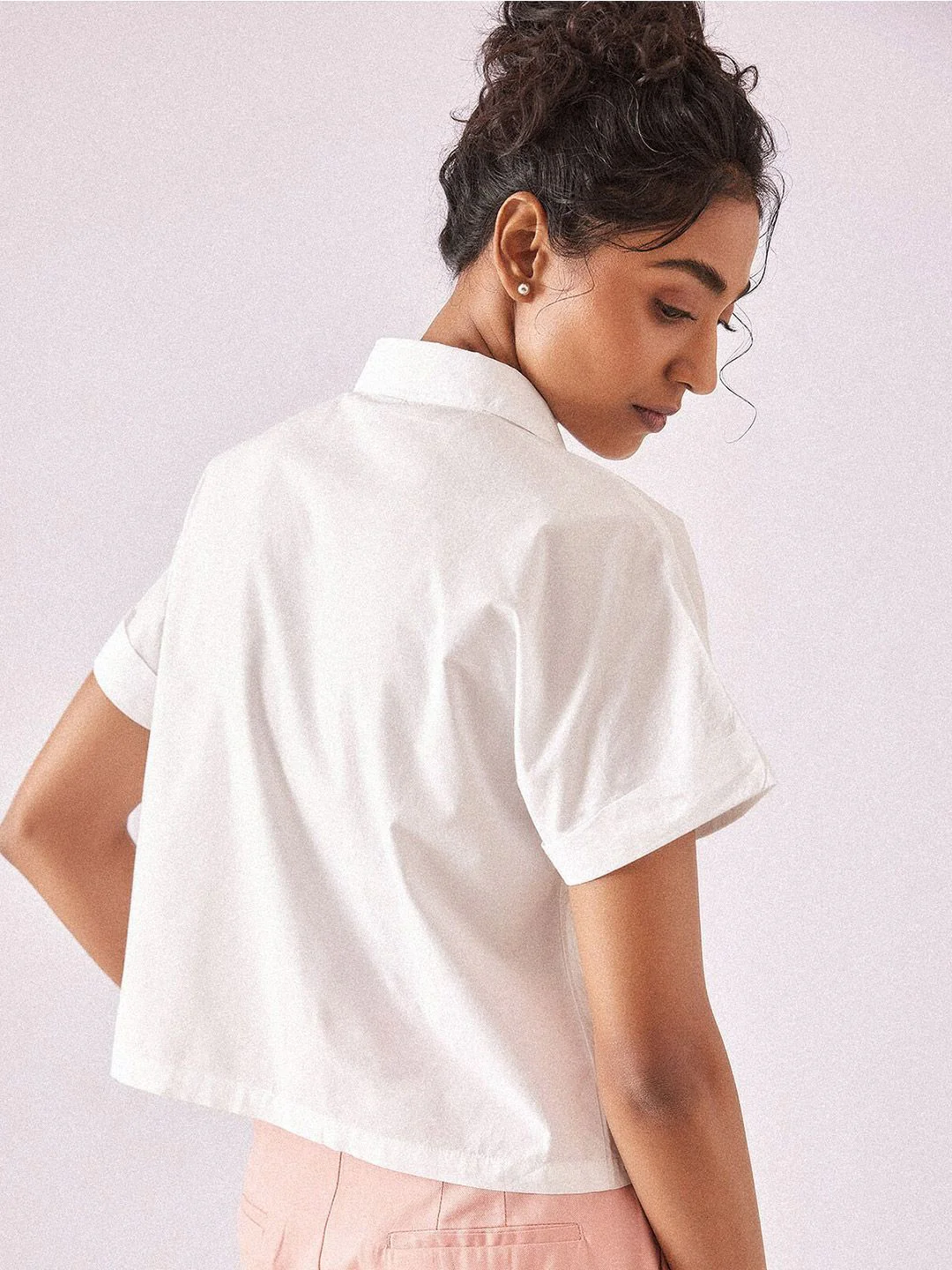 The Label Life Extended Sleeves Casual Boxy Fit  Shirt - Image 5