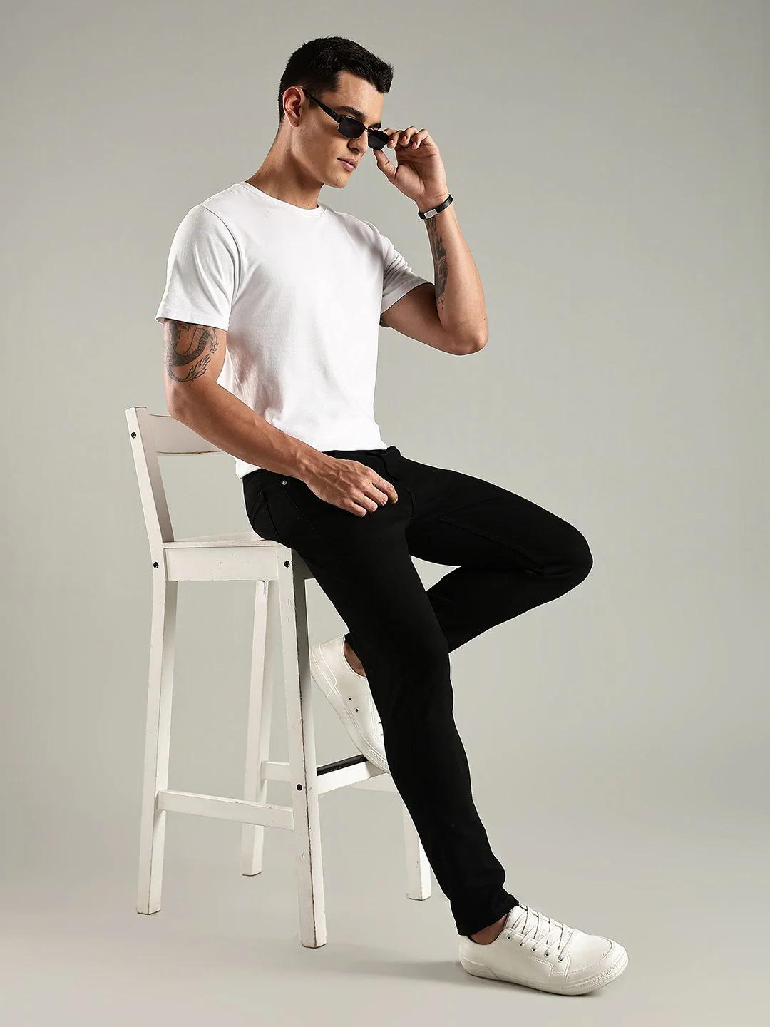 Thomas Scott Men Original Slim Fit Mid-Rise Jeans - Image 7