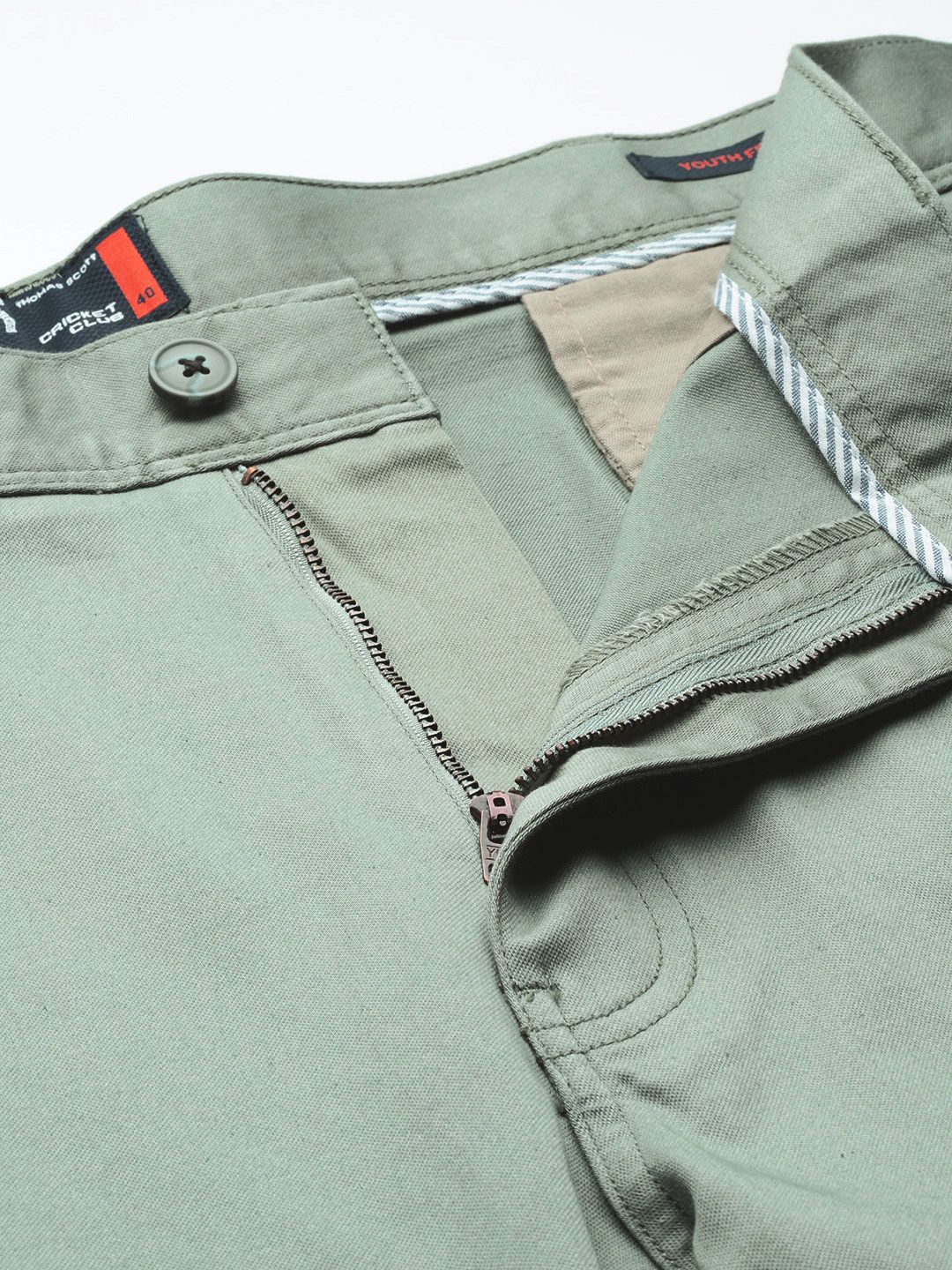 Thomas Scott Men Plus Size Straight Fit Easy Wash Chinos Trousers - Image 4