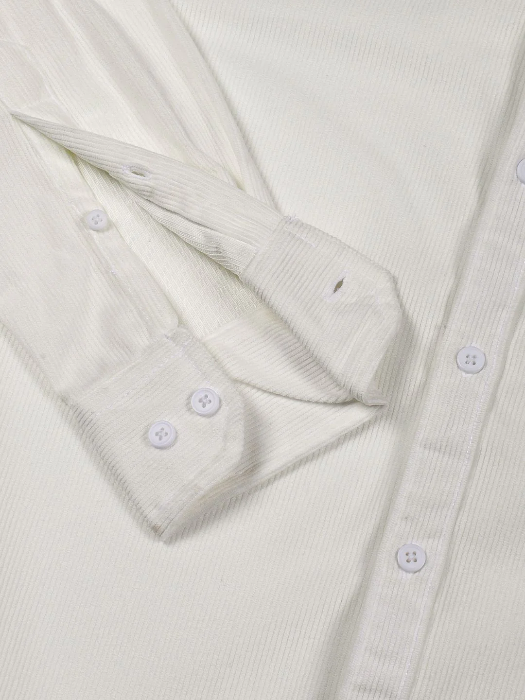 Thomas Scott Men Premium Button-Down Collar Corduroy Cotton Casual Shirt - Image 7