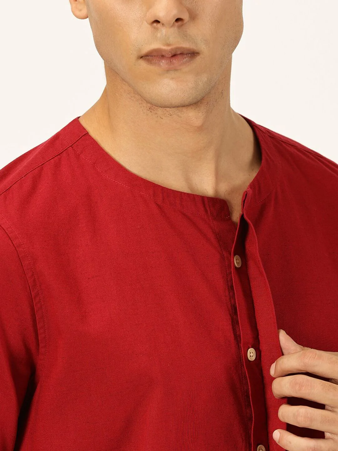 Thomas Scott Men Premium Cotton Linen Casual Shirt - Image 3