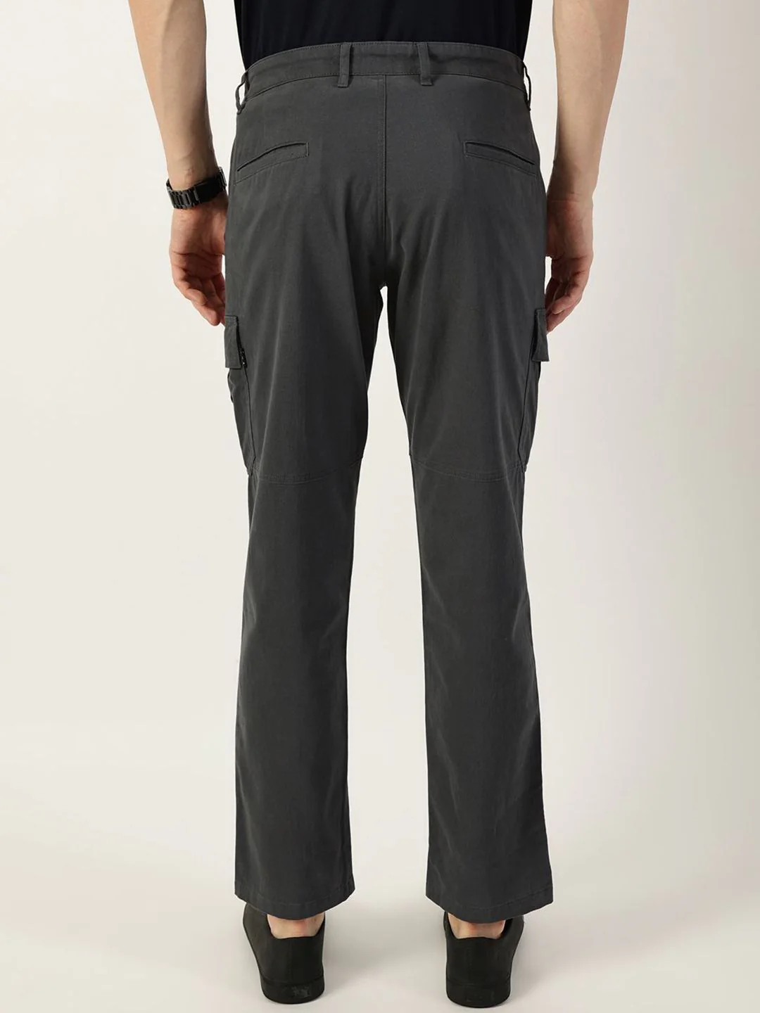 Thomas Scott Men Smart Easy Wash Cargos Trousers - Image 3