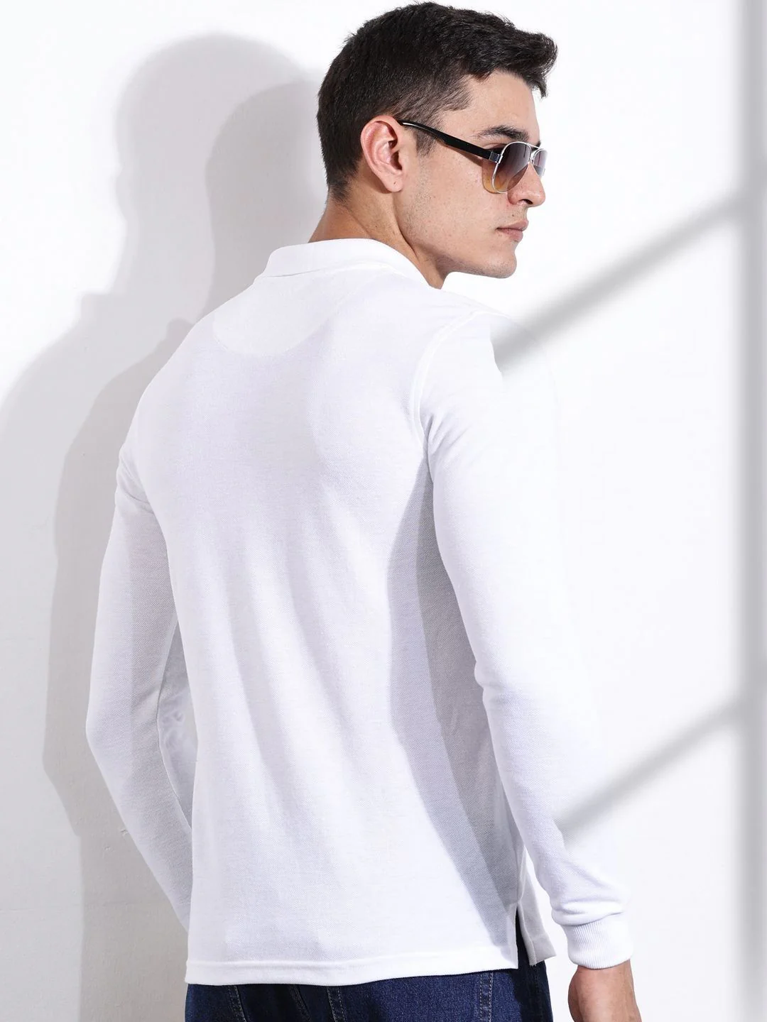 Thomas Scott Men Solid Polo Collar T-shirt - Image 5