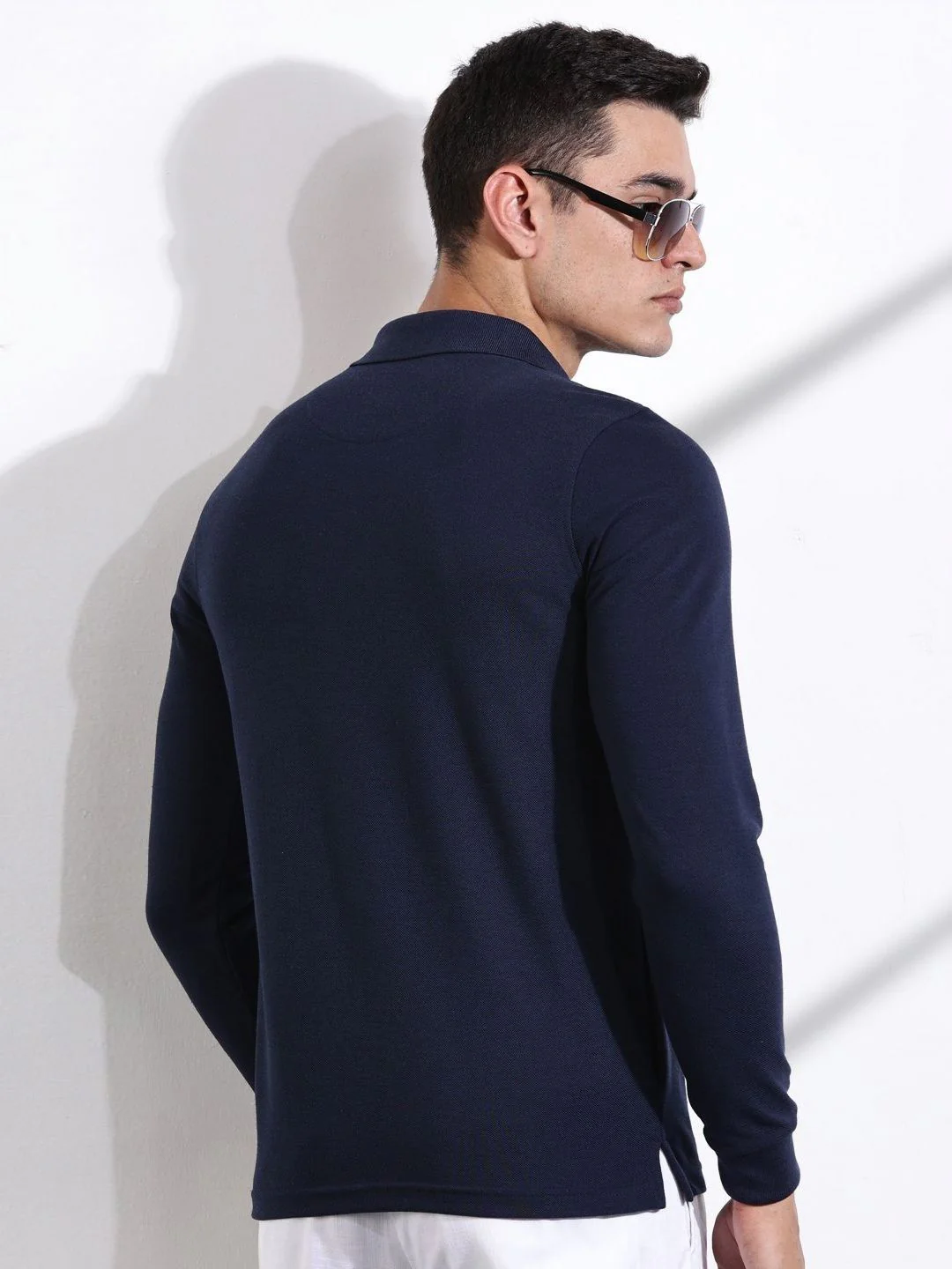 Thomas Scott Men Solid Polo Collar T-shirt - Image 5