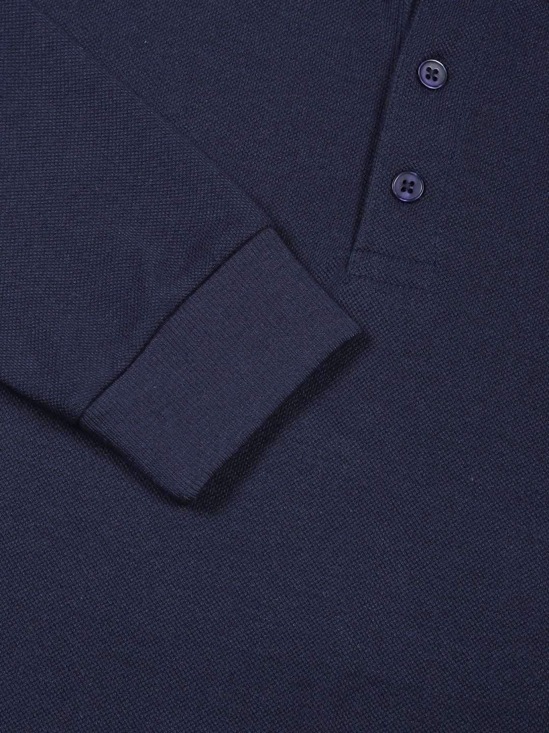 Thomas Scott Men Solid Polo Collar T-shirt - Image 7