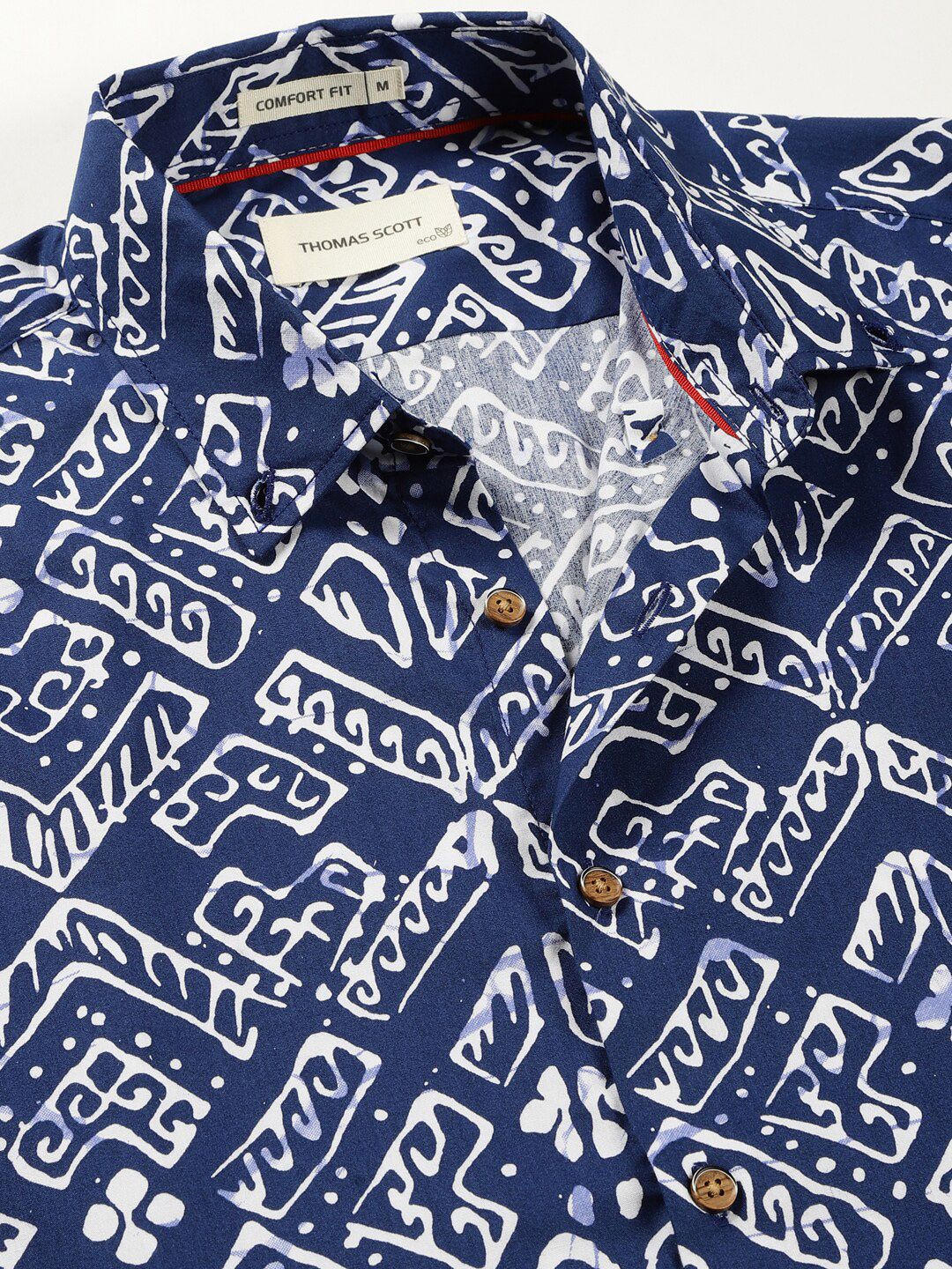 Thomas Scott Comfort Fit Floral Printed Cotton Casual Shirt - Image 2