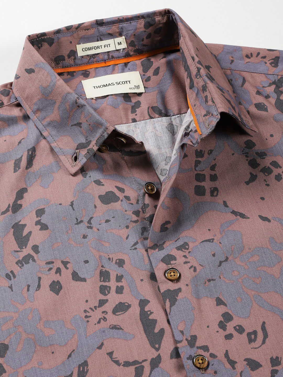 Thomas Scott Smart Printed Cotton Casual Shirt - Image 2